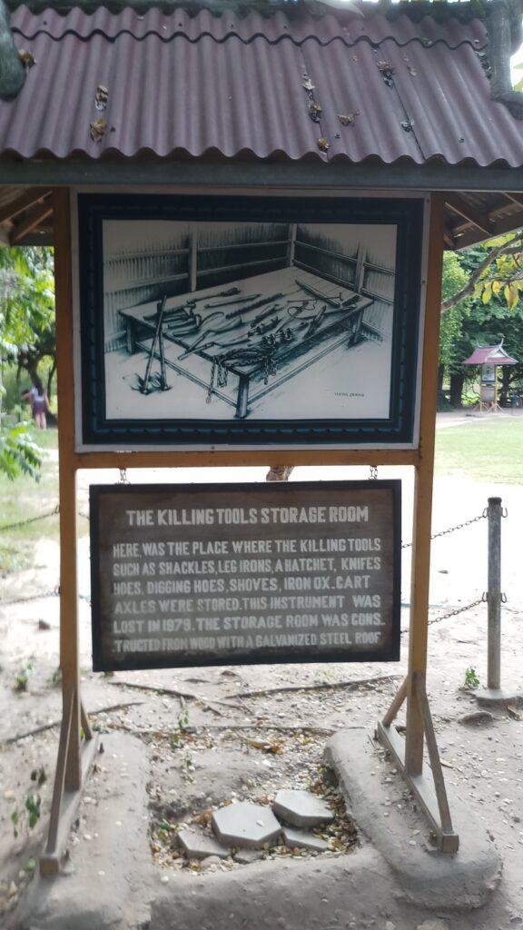 Cheung Ek Genocidal Centre Killing Tools